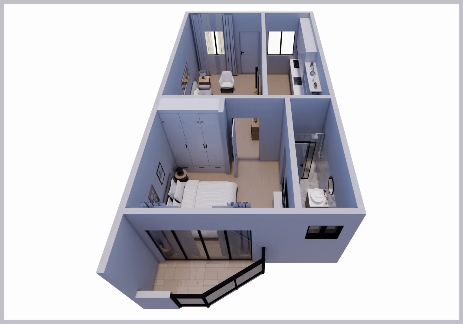 1 Bedroom Apartment Ghana