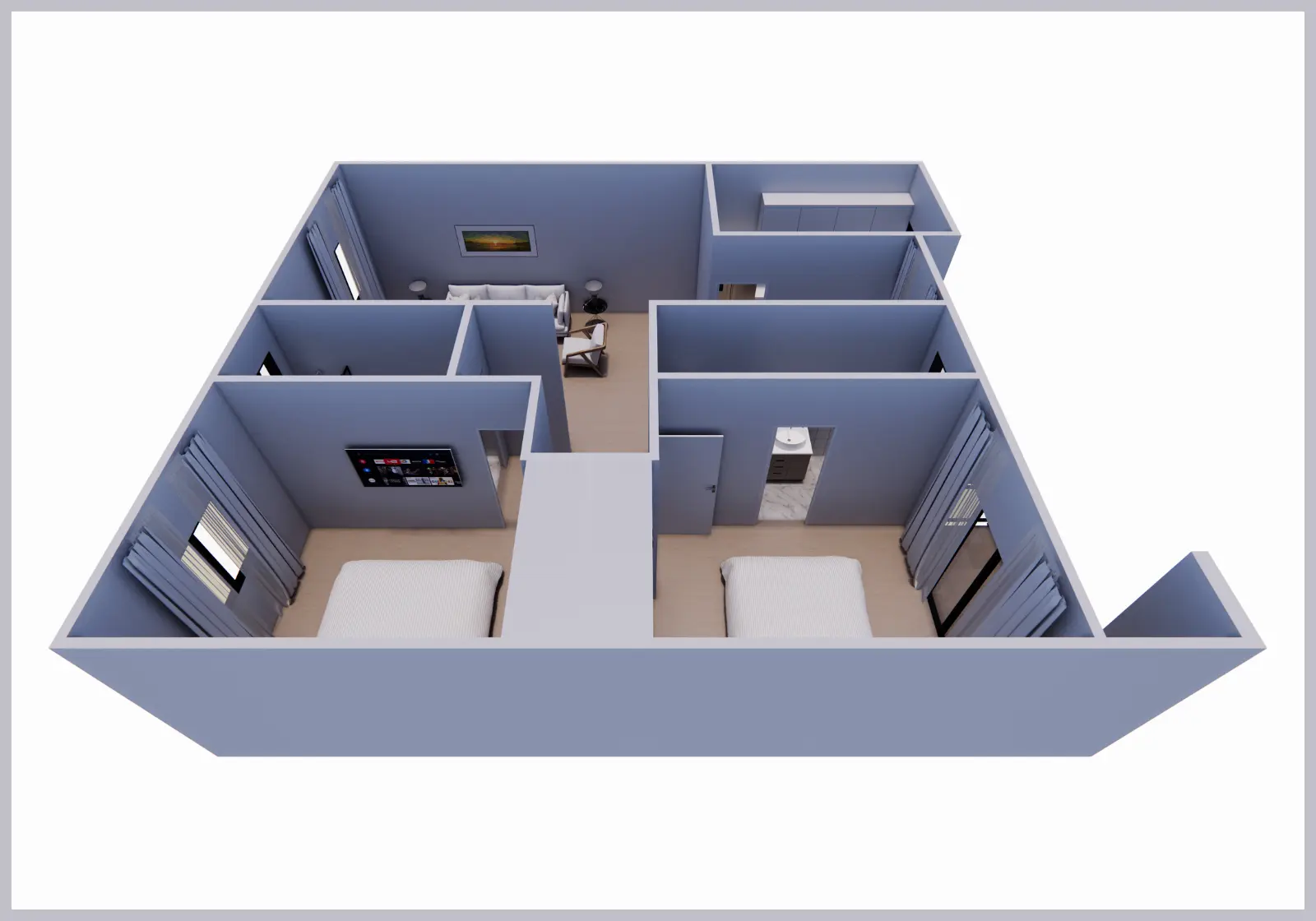 2 Bedroom Accra Apartment